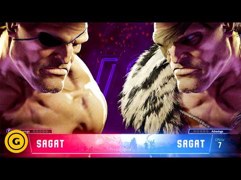 Sagat - 14 Minutes of High-Level CPU Street Fighter 6 in 4K