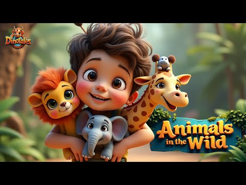 Animals in the Wild! | Jungle Adventures & Safari Fun for Kids | Wild Animal Sounds & Names for Kids