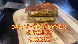 Grilled Cheese Jalapeño Popper Recipe | Blackstone Griddle Recipes