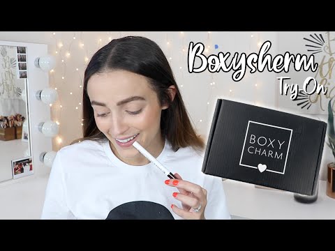 SEPTEMBER BOXYCHARM UNBOXING (try on style) 2019