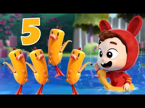 Five Little Ducks, Numbers Song and Preschool Rhymes for Children