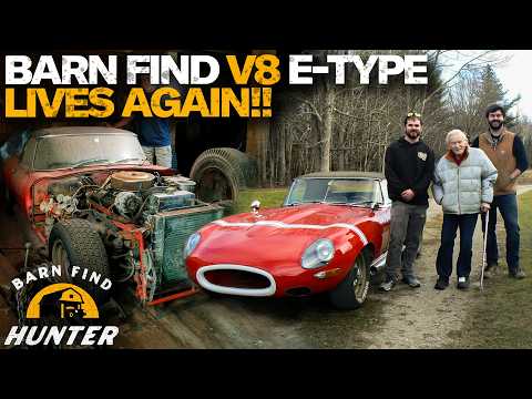 IT LIVES AGAIN: V8 Jaguar Restored for Owner 39 years later - See How | Barn Find Hunter