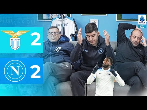 PECCATO... LAZIO-NAPOLI 2-2 | LIVE REACTION NAPOLETANI