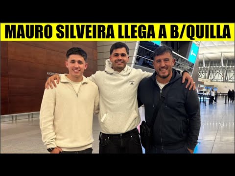 JUNIOR ¡URGENTE ! MAURO SILVEIRA LLEGA a BARRANQUILLA PRIMERAS DECLARACIONES