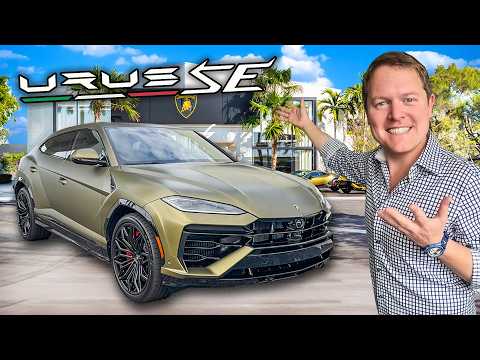 Unleashing Power: Lamborghini Urus SE Hybrid Test Drive in Florida