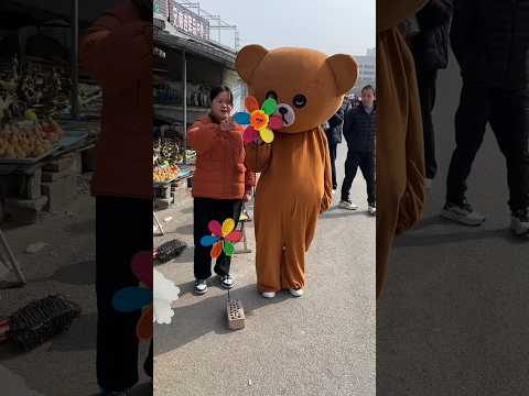 A Story Of  Teddy bear ? ?~ mini wood toy-woodworking art skill /wood / hand crafts/ #shorts