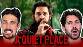 First time watching *A QUIET PLACE* | This is PEAK thriller