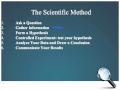 Scientific Method and Data Analysis