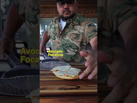 Avocado Focaccia #avocado #pizza