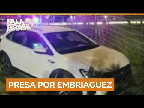 Mulher que bateu carro na residência oficial do vice-presidente paga R$ 15 mil de fiança e é solta