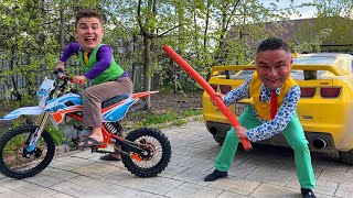 Trending Comedy 2025 - Police Officer Becomes Pizza Delivery Biker for a Day
