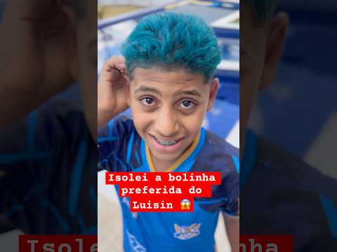 Isolei a bolinha do #luisin  ,será que conto pra ele? #tropadoraio #pédeferro #shorts