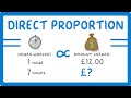 Direct Proportionality and Graph Interpretation