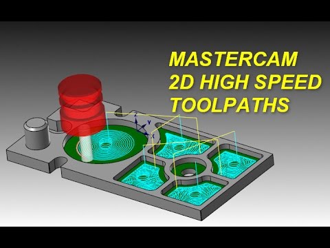 mastercam x4 surface high speed tutorial