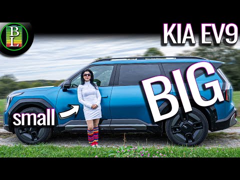 The smallest woman in the biggest car 😉 - Cindy's thoughts KIA EV9