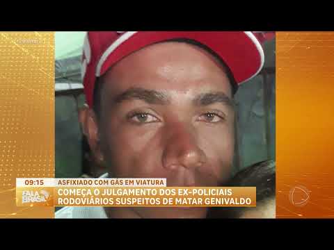 Ex-agentes da PRF acusados de asfixiar Genivaldo de Jesus começam a ser julgados em Sergipe