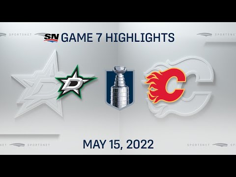 NHL Game 7 Highlights | Stars vs. Flames - May 15, 2022