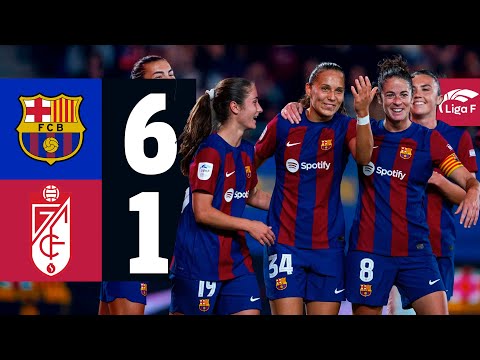 LIGA F | FC BARCELONA 6 vs GRANADA 1 🔵🔴