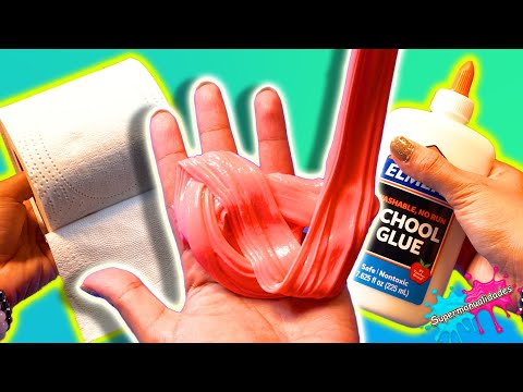 Probando recetas de Slime de Tiktok #7 -  Supermanualidades