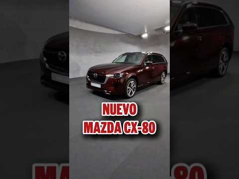 Descubrimos el CX-80: el modelo más grande de Mazda. 25 cm que marcan la diferencia #shorts #mazda