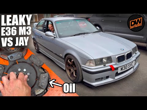 Jay vs our Leaky E36 M3 Evo with slipping clutch