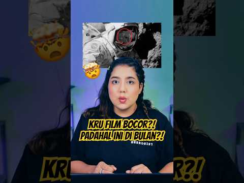 Kok BISA ada PANTULAN ORANG lain di HELM ASTRONOT, tapi KAMERAnya tidak TERLIHAT?!