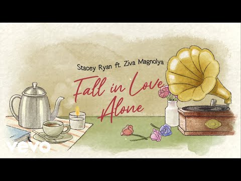 Stacey Ryan, Ziva Magnolya - Fall In Love Alone (Official Lyric Video)