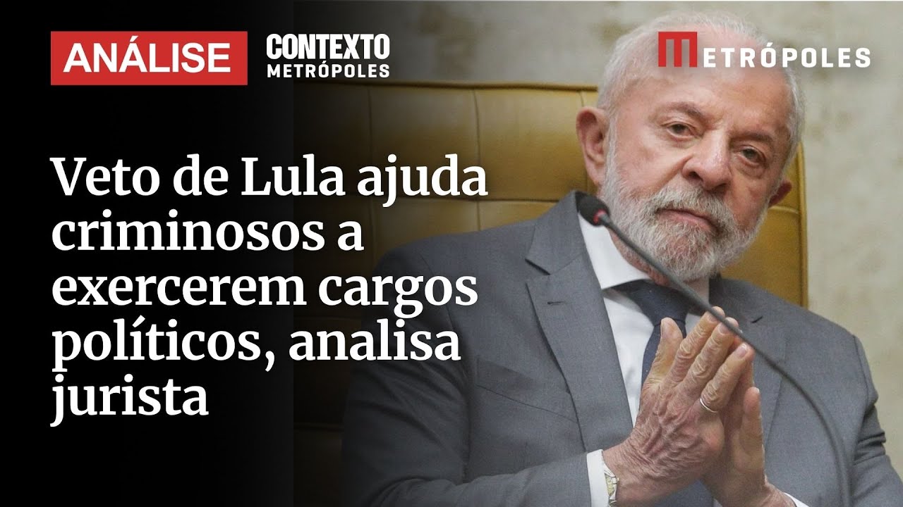 Veto de Lula ajuda criminosos a exercerem cargos na política critica jurista Márlon Reis
