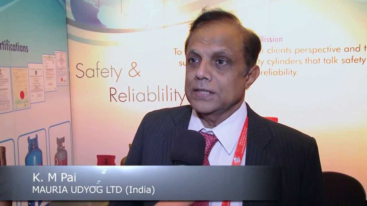Interview with K. M Pai of Mauria Udyog Ltd at the World LP Gas Forum 2013