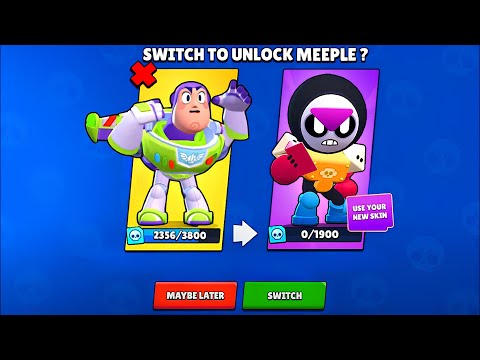 😱CURSED NEW BRAWLER MEEPLE!!!🤬🎁|FREE GIFTS🍀