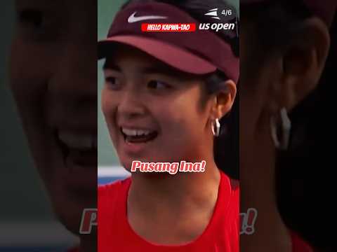 Pusang Ina - Alex Eala #USopen #alexeala #pinoypride #pinoyako
