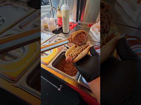 3 SPICY SAUSAGES #pov #fyp #food #hotdog #shorts