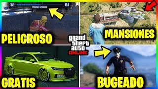 Nueva ACTUALIZACION! Vuelve BUG PELIGROSO! POLICIA BUGEADO! INFO MANSIONES! COCHES GRATIS GTA Online