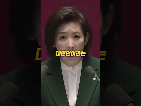 문재인 때려 잡는 나경원