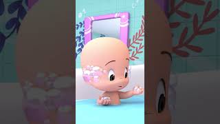 Bath Time Fun with Cuquin! 🚿🎶 #CleoandCuquin #Cuquin