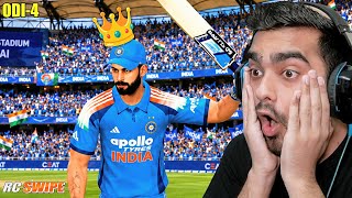 King 114* Vs Pakistan ODI-4 RC Swipe Hardcore Dynamic A.I (World Tour Series)
