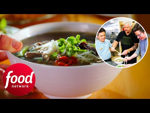 Guy Visits Vietnamese Restaurant Serving "Phenomenal Pho!" | Diners, Drive-Ins & Dives