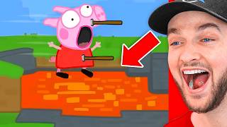 PEPPA PIG vs MINECRAFT! (Funny Animation)
