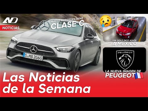 Nuevo Clase C, Peugeot cambia de imagen y Golf se despide de México | Noticias