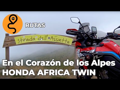 Una de las Mejores Rutas por los Alpes con la Honda Africa Twin | Motosx1000