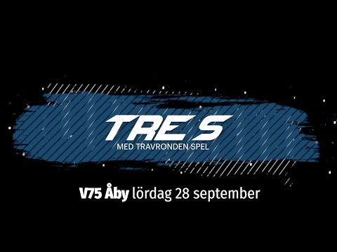 Speltips V75 Åby 28 september