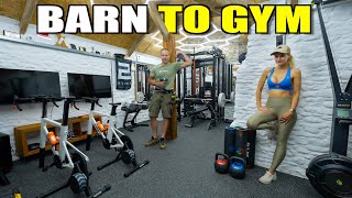 We Built Our Dream Gym In A 300 Year Old Barn