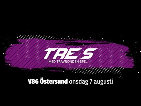 Speltips V86 Östersund - 7 augusti - JACKPOT!