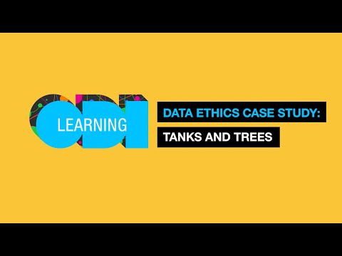 ODI Learning - A data ethics case study: Tanks and trees