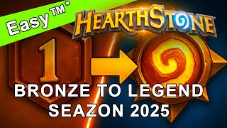 Hearthstone Bronze to LEGENMDARY sezon 12/2025