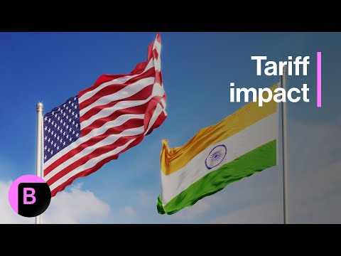 YouTube video thumbnail: India Is 'Already Seeing the Impact of Higher US Tariffs,' Nomura Says