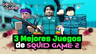 TOP 3 JUEGOS MÁS REALISTAS de EL JUEGO DEL CALAMAR TEMPORADA 2 en ROBLOX
