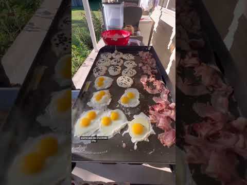Our Big Breakfast for OUR BiG FAMiLY ๐ณ๐#bigfamily #breakfastideas #justthebells10