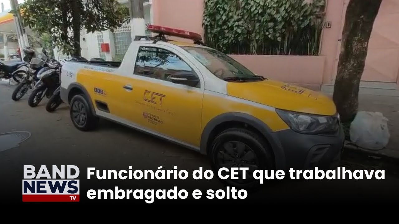 Agente do CET causa acidente com viatura da companhia e é preso por embriagues | BandNews TV