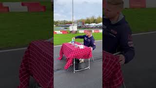 The Table Whip Challenge 🏎️ #Shorts